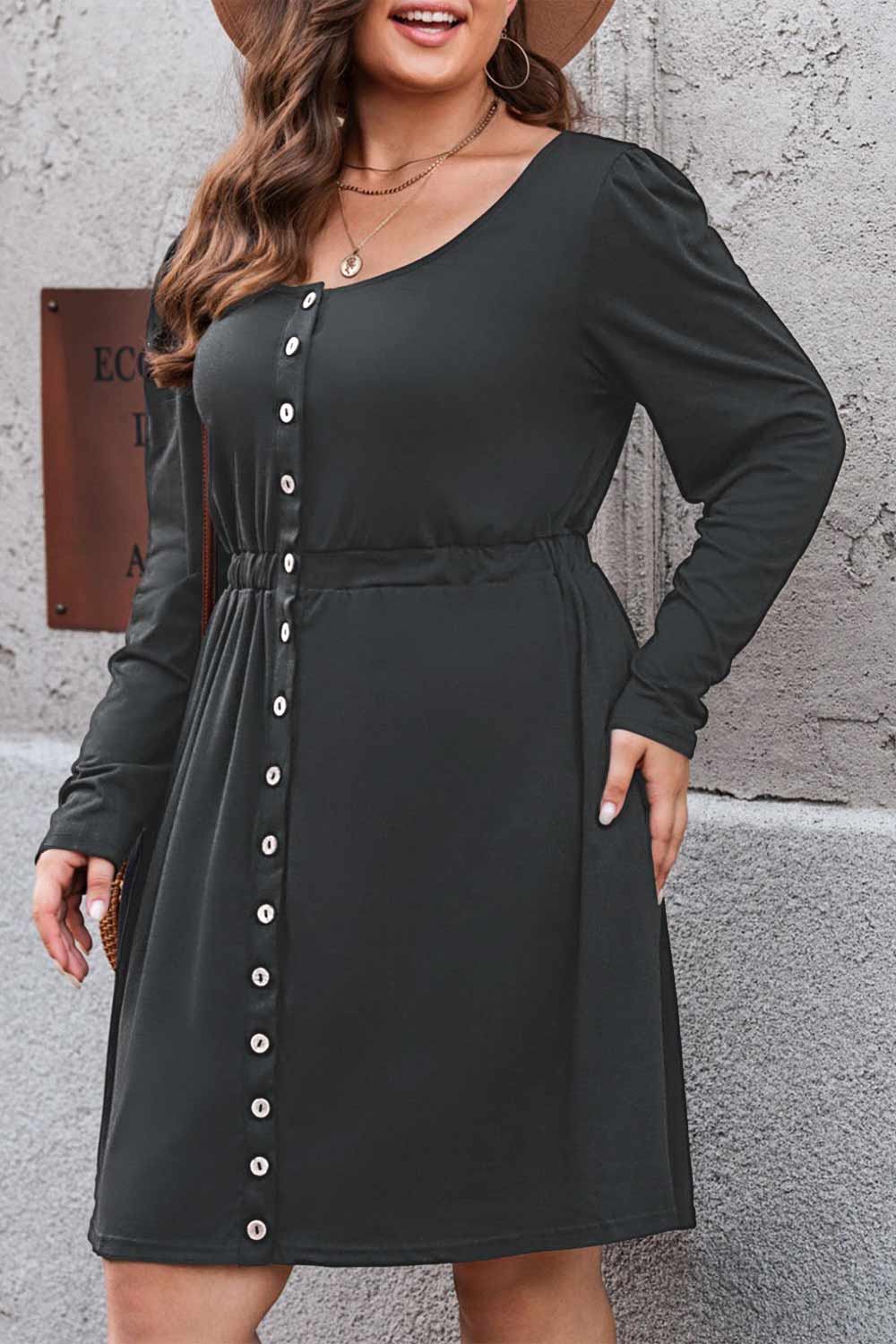 Button Front magic dress (4 colors 1-5x)